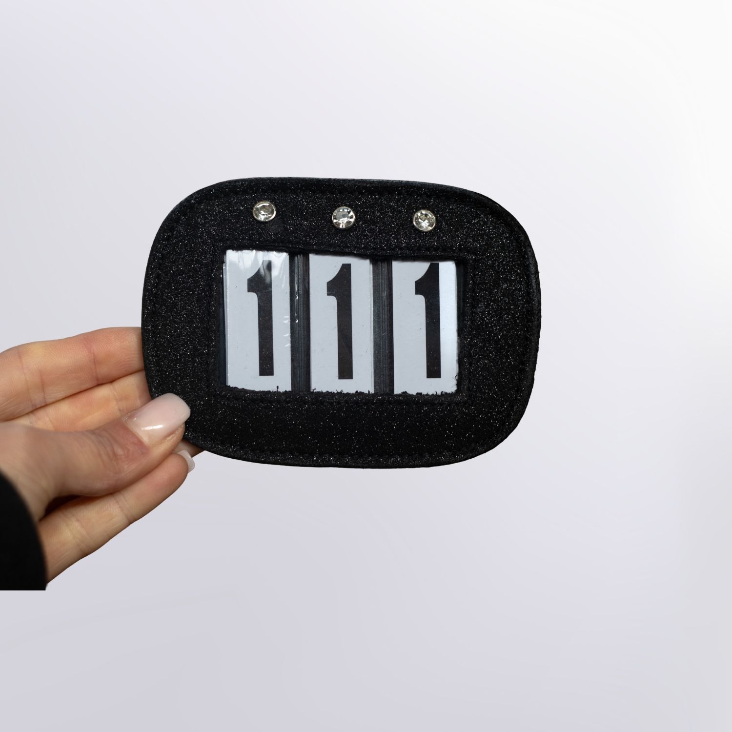 Startnummern Glitzer